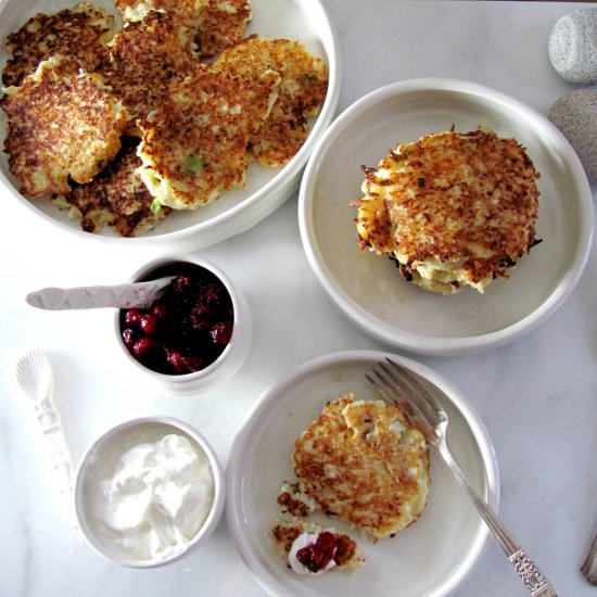 Cauliflower Latkes