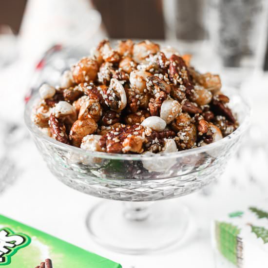 Honey Chipotle Nut Bowl