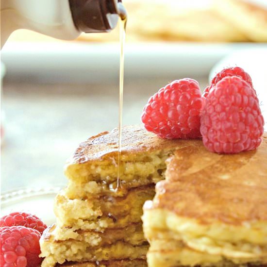 Nutritious Oatmeal Chia Pancakes