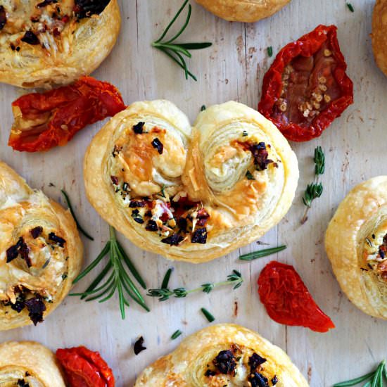 Herbed Savory Palmiers