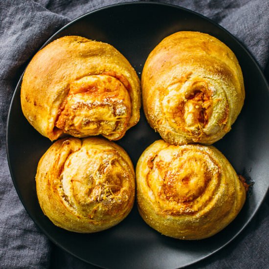 Bacon cheddar breakfast rolls