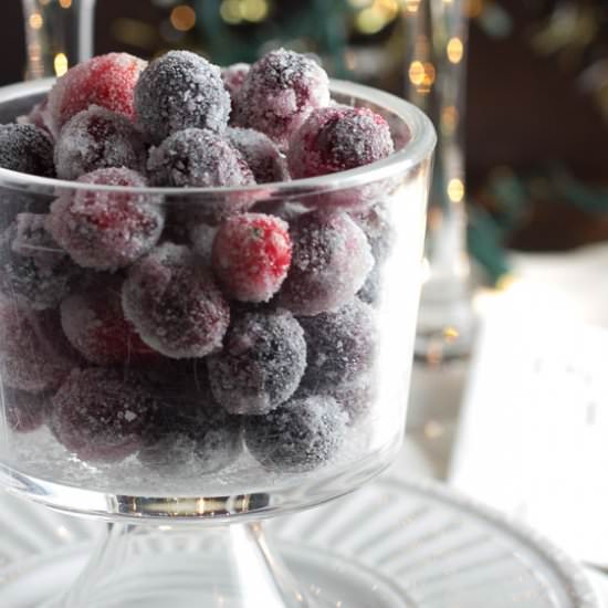 Sugared Cranberries