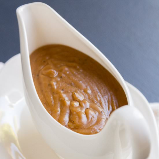 Mom’s Vegetarian Gravy