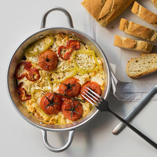 Baked Feta Cheese