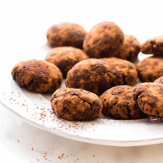 Triple Chocolate Flourless Crinkle