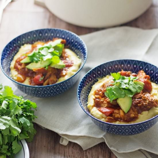 Spicy Chicken Burrito Bowls