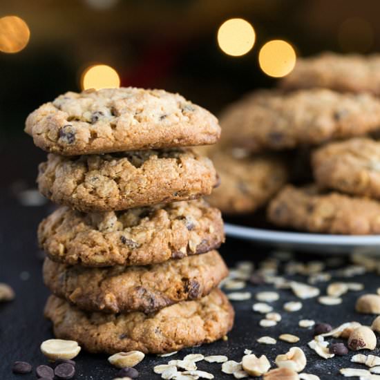 Peanut Butter Oatmeal Cookies