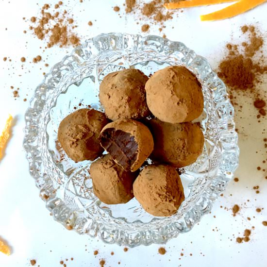 Grand Marnier Chocolate Truffles