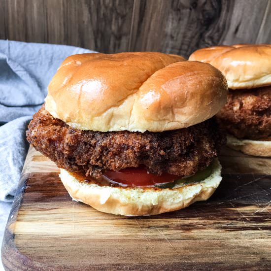 Harissa Chicken Sandwiches