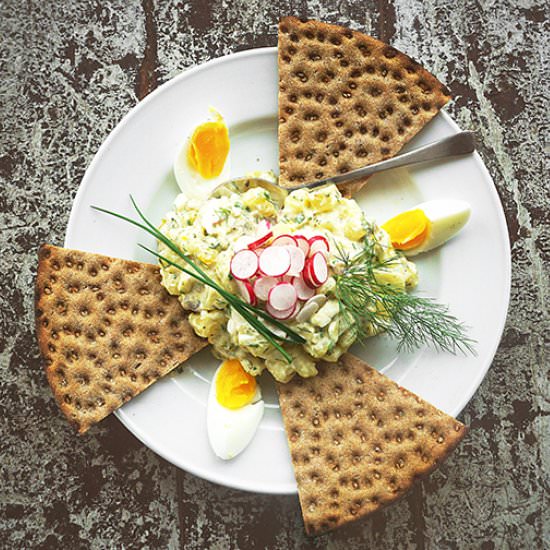 Gubbröra – Swedish Potato Salad