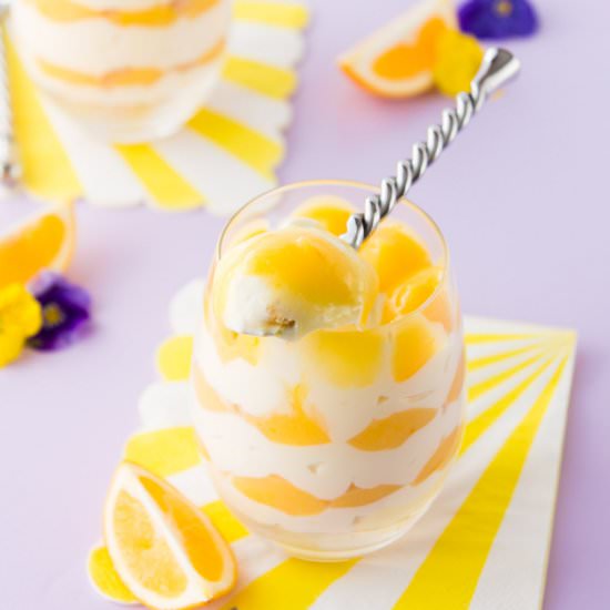 Super Simple Lemon Cheesecakes