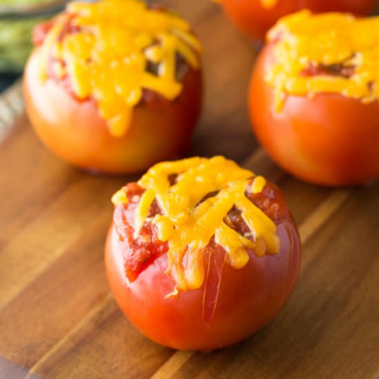 Guacamole Tomato Boats