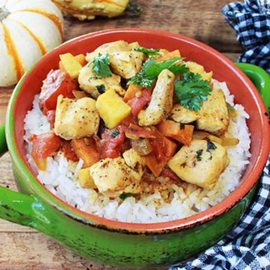 Leftover Thanksgiving Turkey Curry