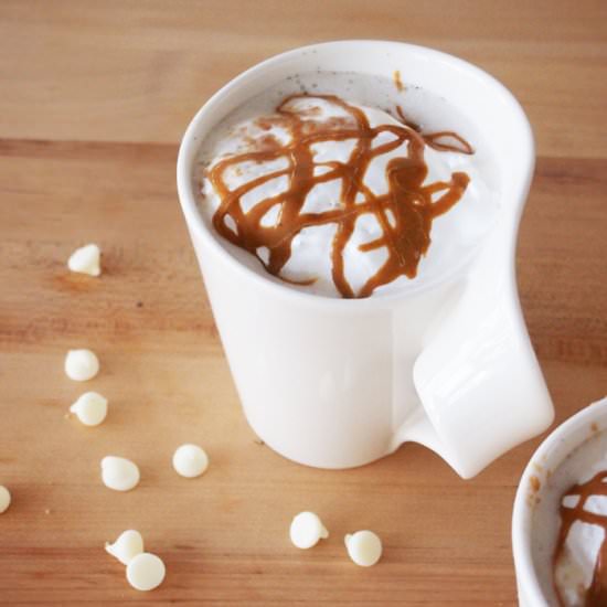 Fluffernutter White Hot Chocolate