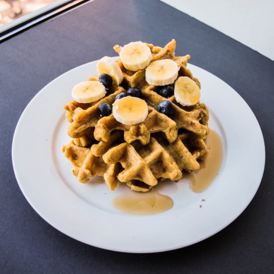 Gluten-free Chickpea Waffles