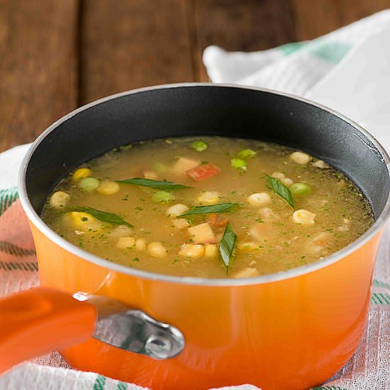 Sweet Corn Vegetable Soup