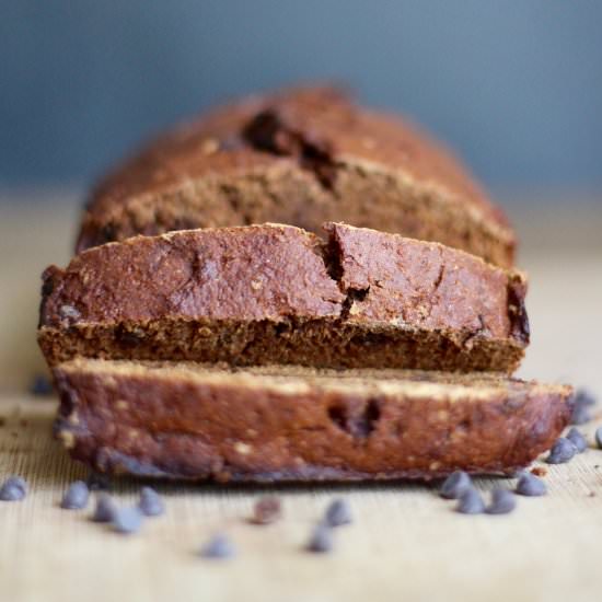 Vegan Spice Pumpkin Chocolate Bread