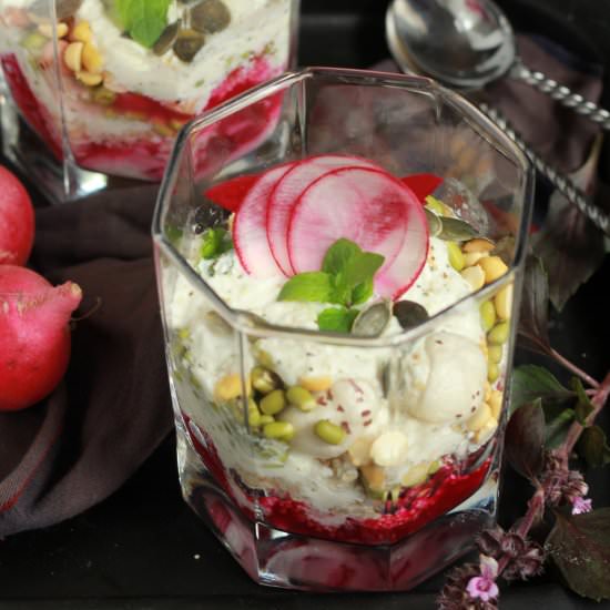 Savoury Yogurt Parfait Recipe