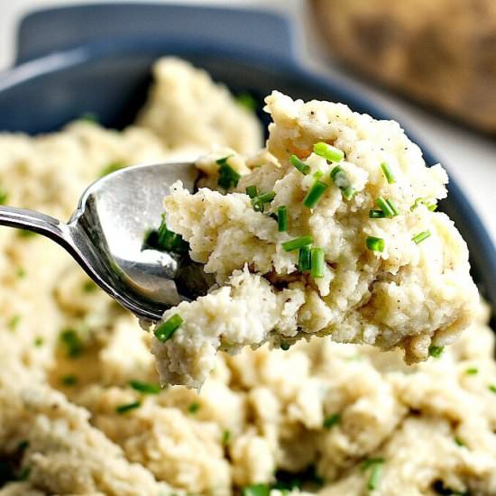 PERFECT BROWN BUTTER MASHED POTATOE