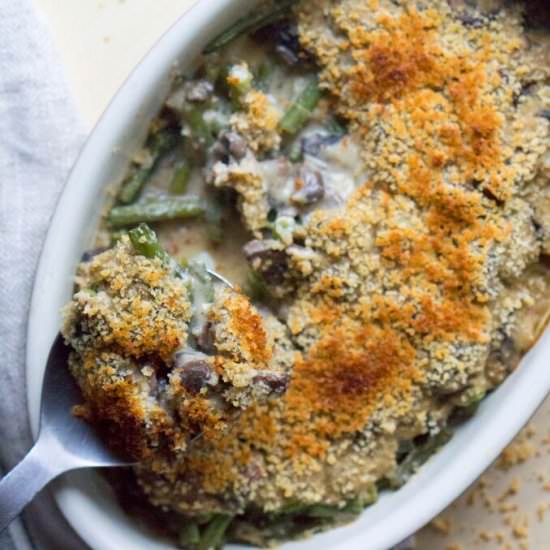 HOMEMADE GREEN BEAN CASSEROLE
