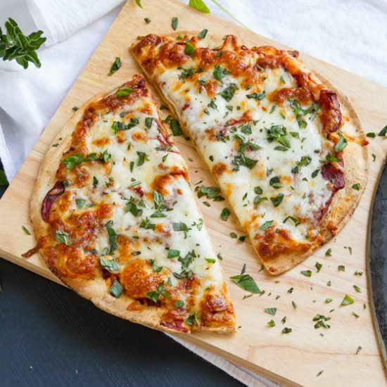 Easy Garlic and Herb Pizza