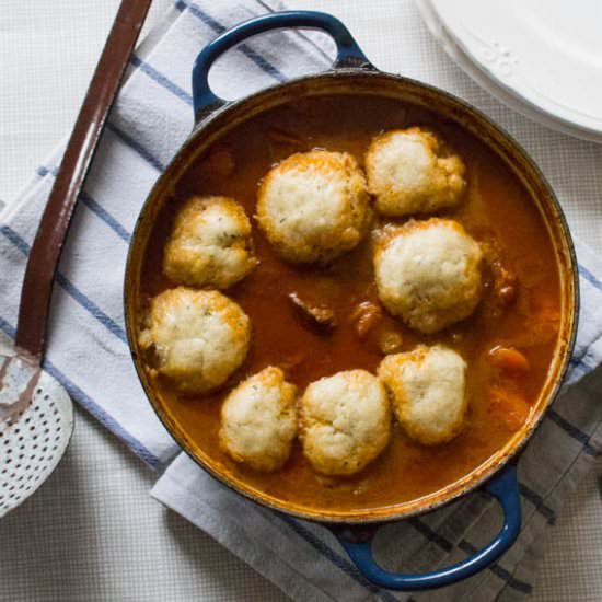 Beef Stew and Dumplings