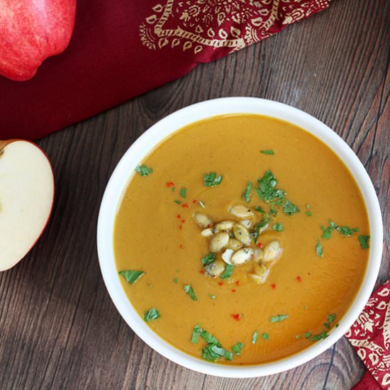 Curried Butternut Squash Soup