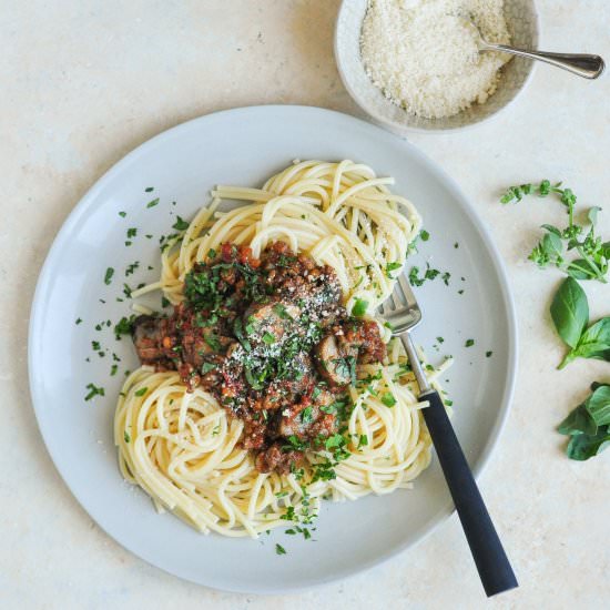 Vietnamese Spaghetti Bolognese