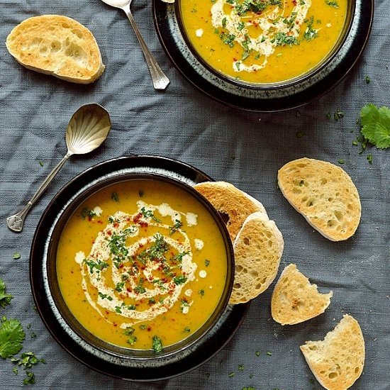 Carrot And Coriander Soup