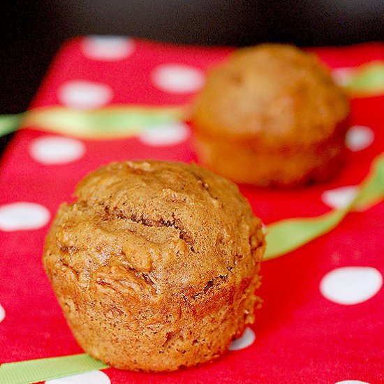 One bowl gingerbread muffins