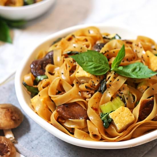 Thai Basil Noodles