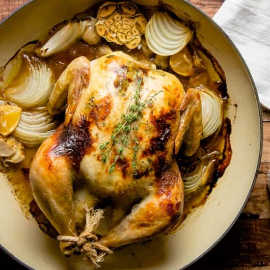 Three Herb Roasted Chicken