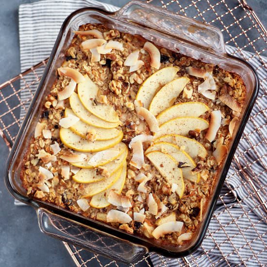 Morning Glory Baked Oatmeal