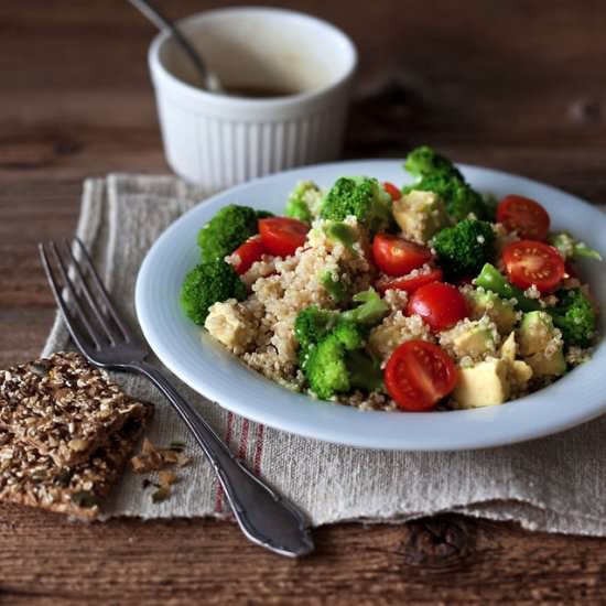Quinoa with vegetables