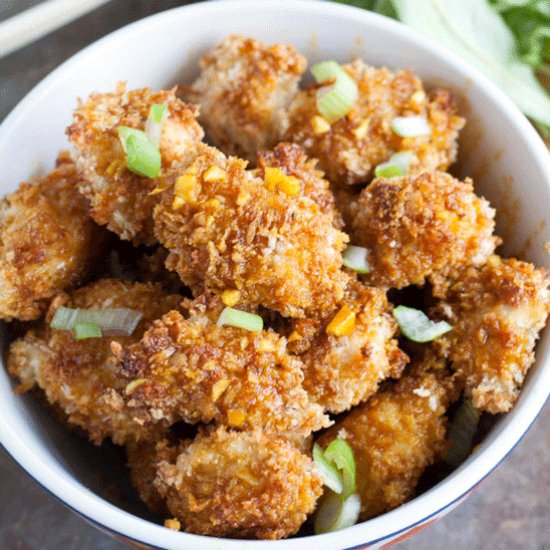 Baked Honey Garlic Turmeric Chicken
