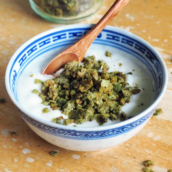 Matcha Green Tea Granola/Muesli