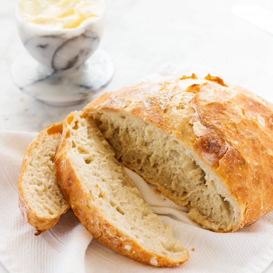 No Knead Artisan Bread