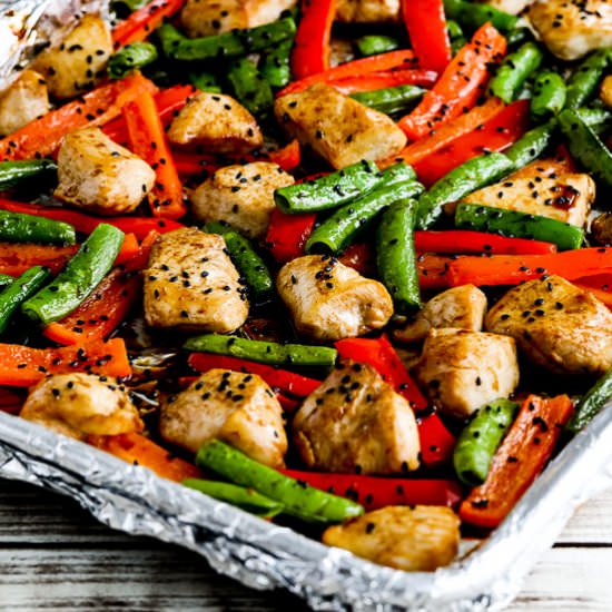 Low-Carb Chicken Stiry-Fry Meal