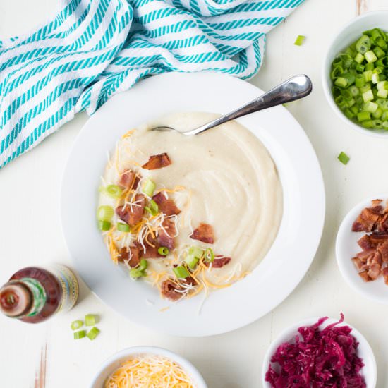 Slow Cooker Creamy Potato Chowder
