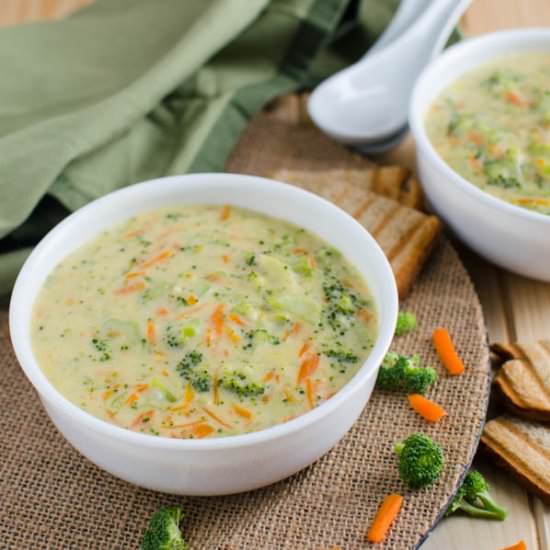 Creamy Healthy Broccoli Soup