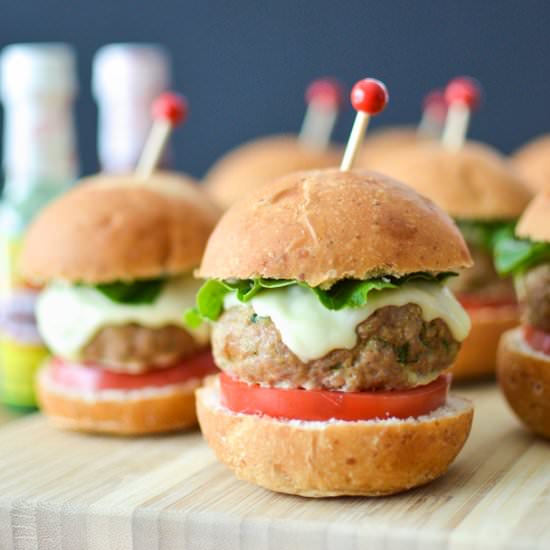 Spicy Mexican Chicken Sliders