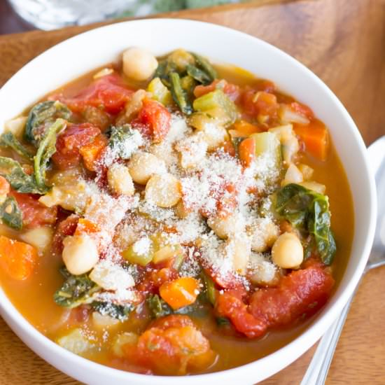 Chickpea Tomato Soup