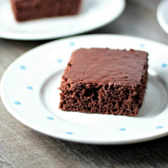 Healthier Chocolate Cake