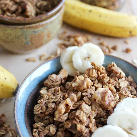 Banana Bread Granola