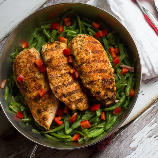 French Spice Grilled Chicken
