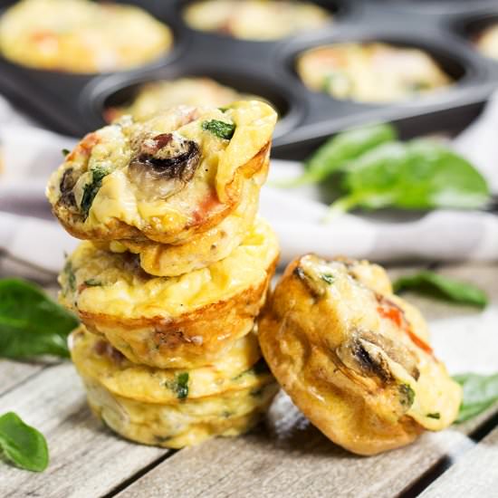 Muffin Tin Omelets