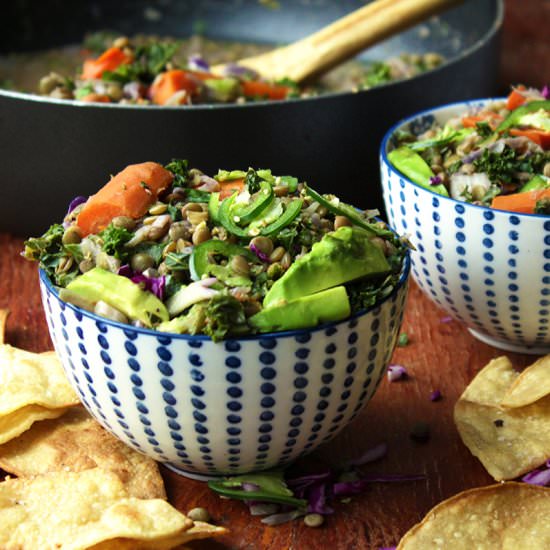Veggie Lentil Bowls