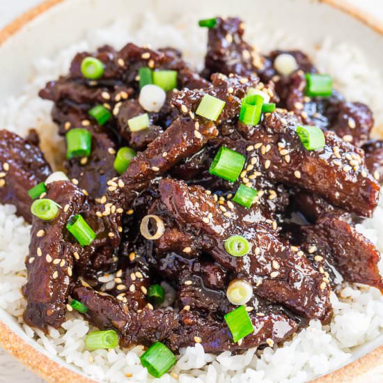 P.F. Chang’s Mongolian Beef
