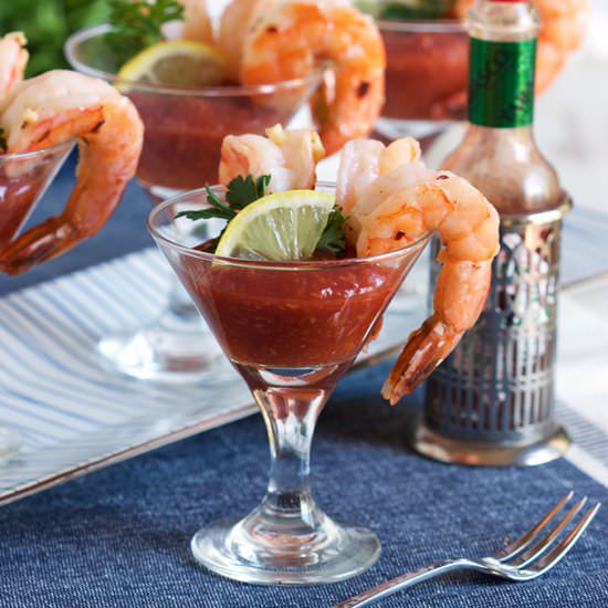Garlic Roasted Shrimp Cocktail