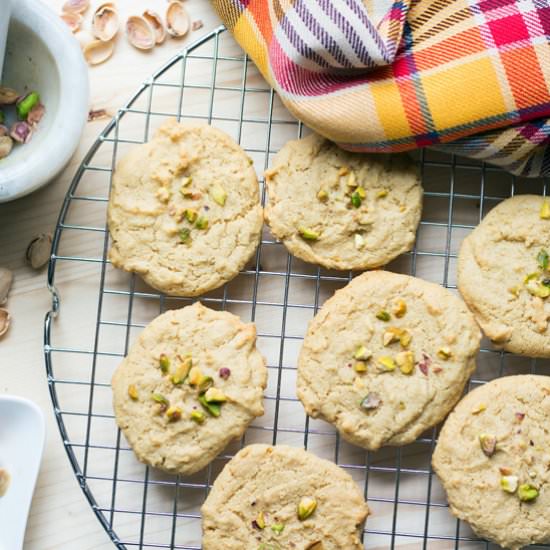 Tahini Almond Cookies